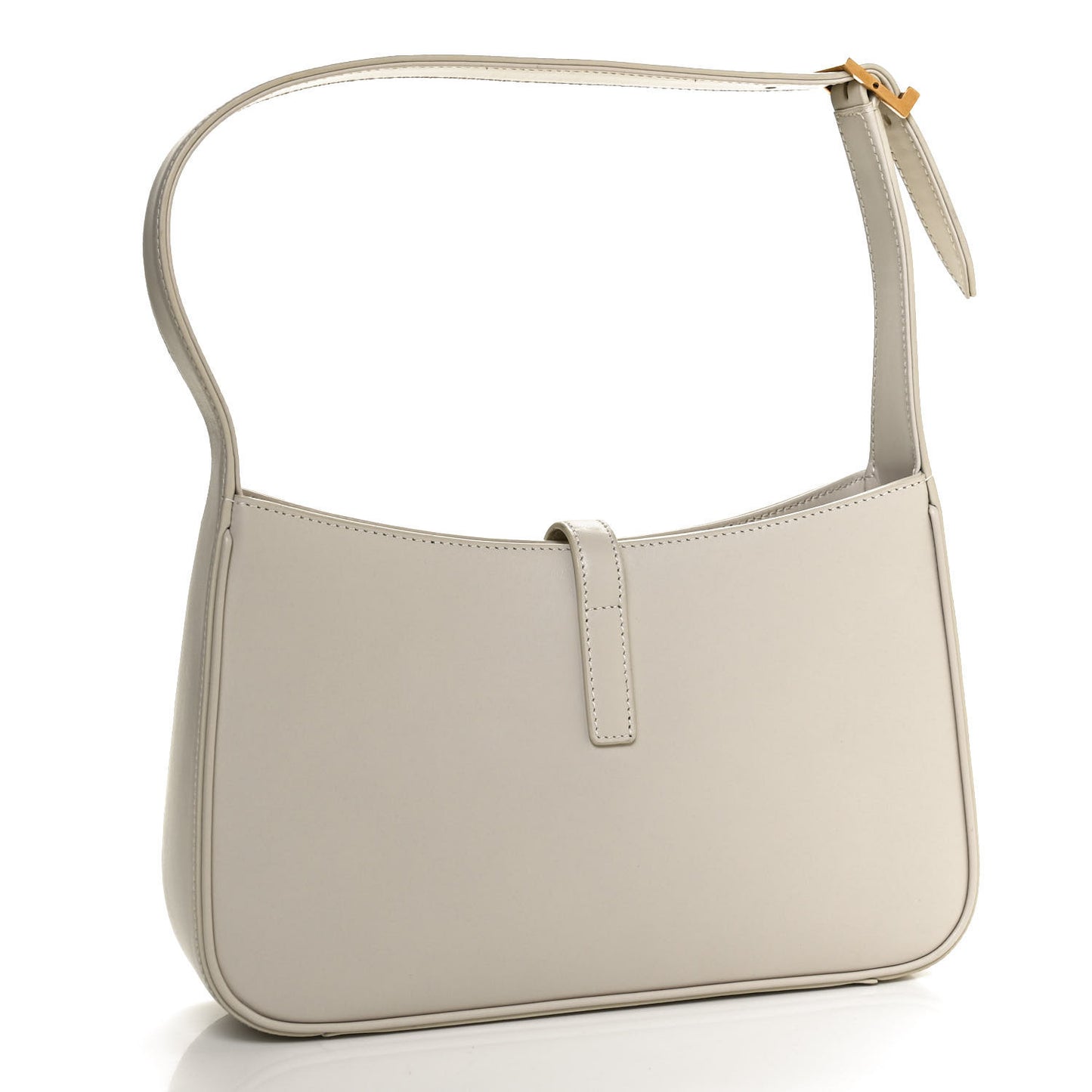 Smooth Calfskin Le 5 A 7 Hobo Blanc Vintage