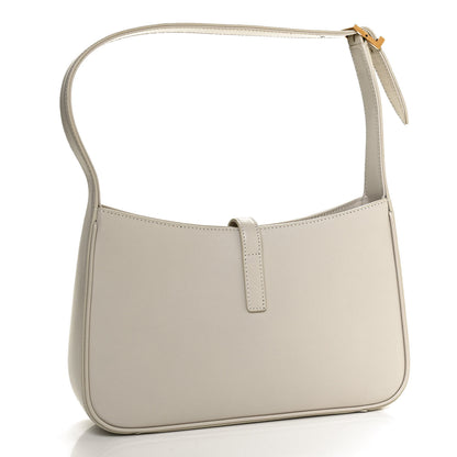 Saint Laurent Smooth Calfskin Le 5 A 7 Hobo Blanc Vintage 3 of 12