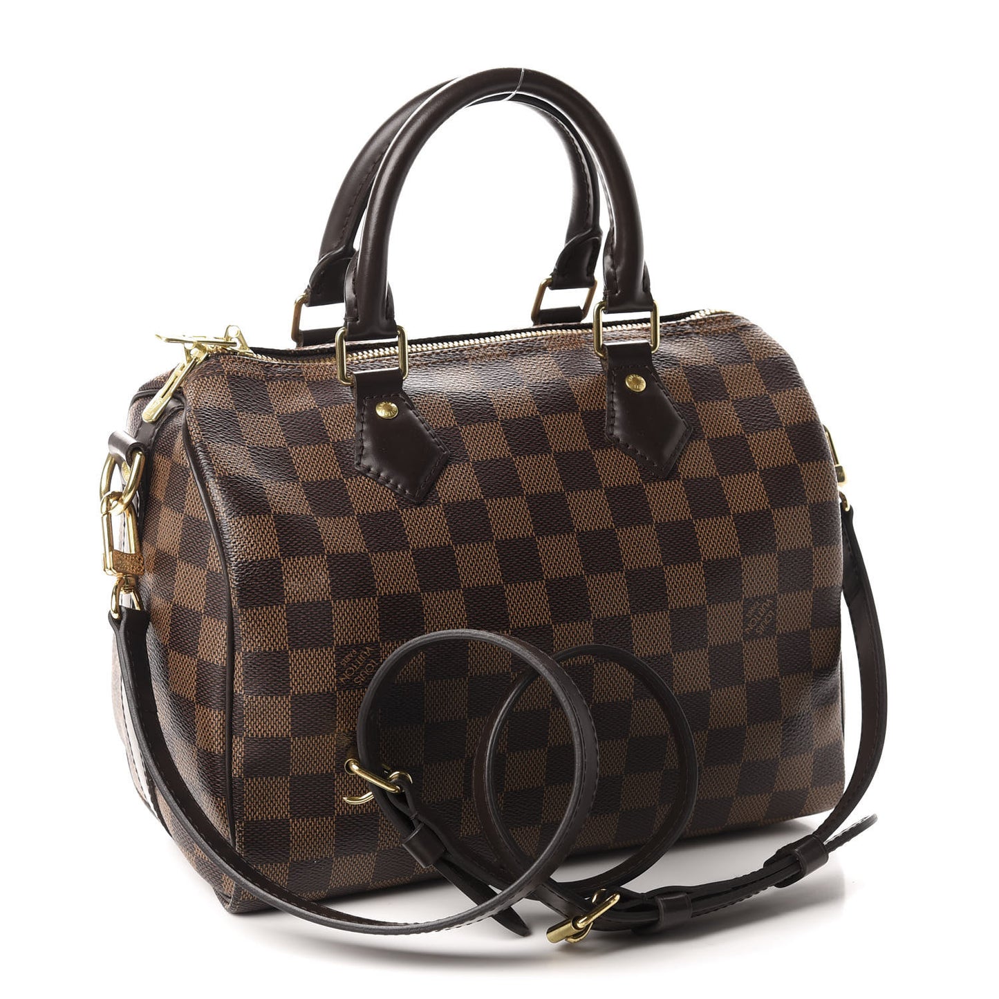 Damier Ebene Speedy Bandouliere 25