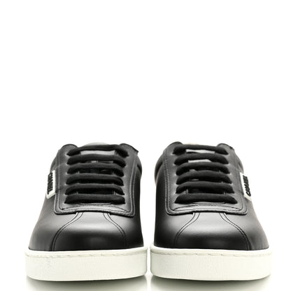 Chanel Calfskin CC Womens Sneakers 37.5 Black 3 of 10
