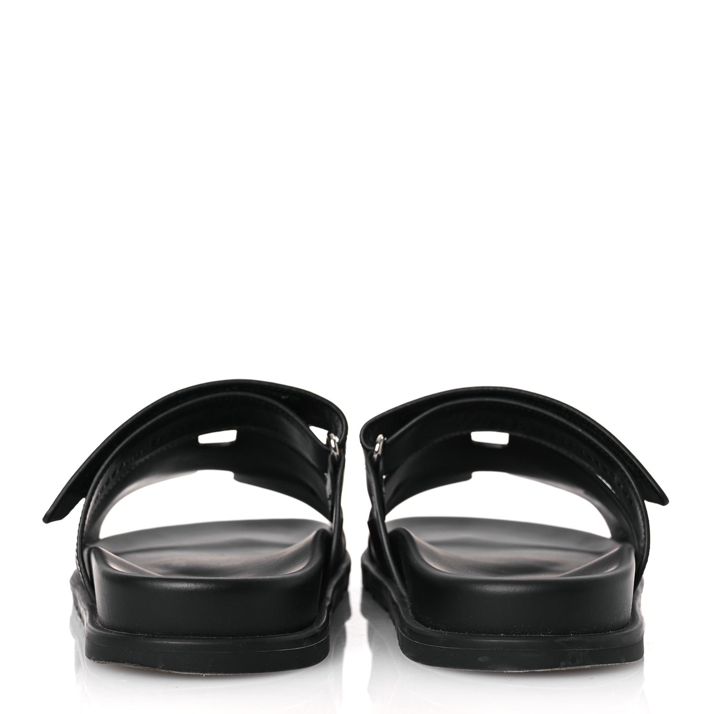 Calfskin Womens Chypre Sandals 41 Black