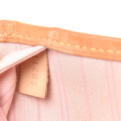 Louis Vuitton Damier Azur Neo Neverfull MM Rose Ballerine 10 of 20