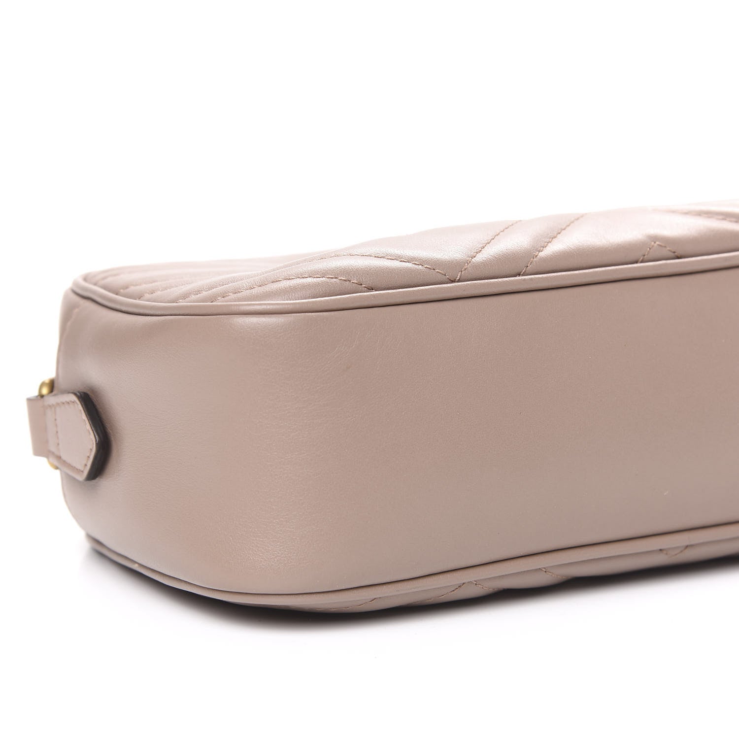 Gucci Calfskin Matelasse Small GG Marmont Chain Shoulder Bag Porcelain Rose 7 of 12