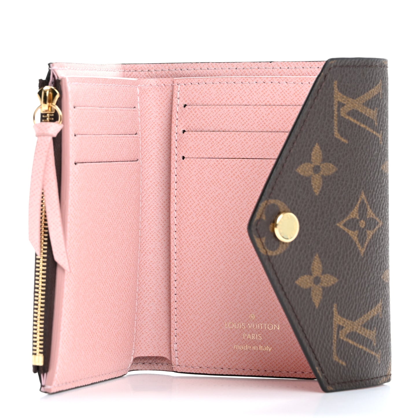 Monogram Victorine Wallet Rose Ballerine