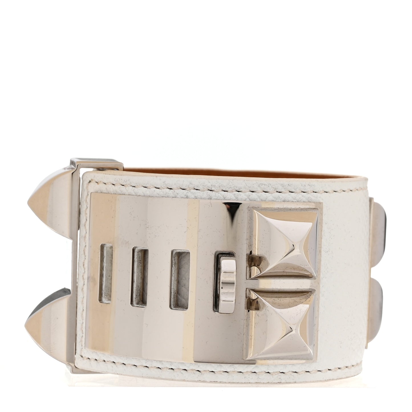 Epsom Collier De Chien CDC Bracelet T2 White