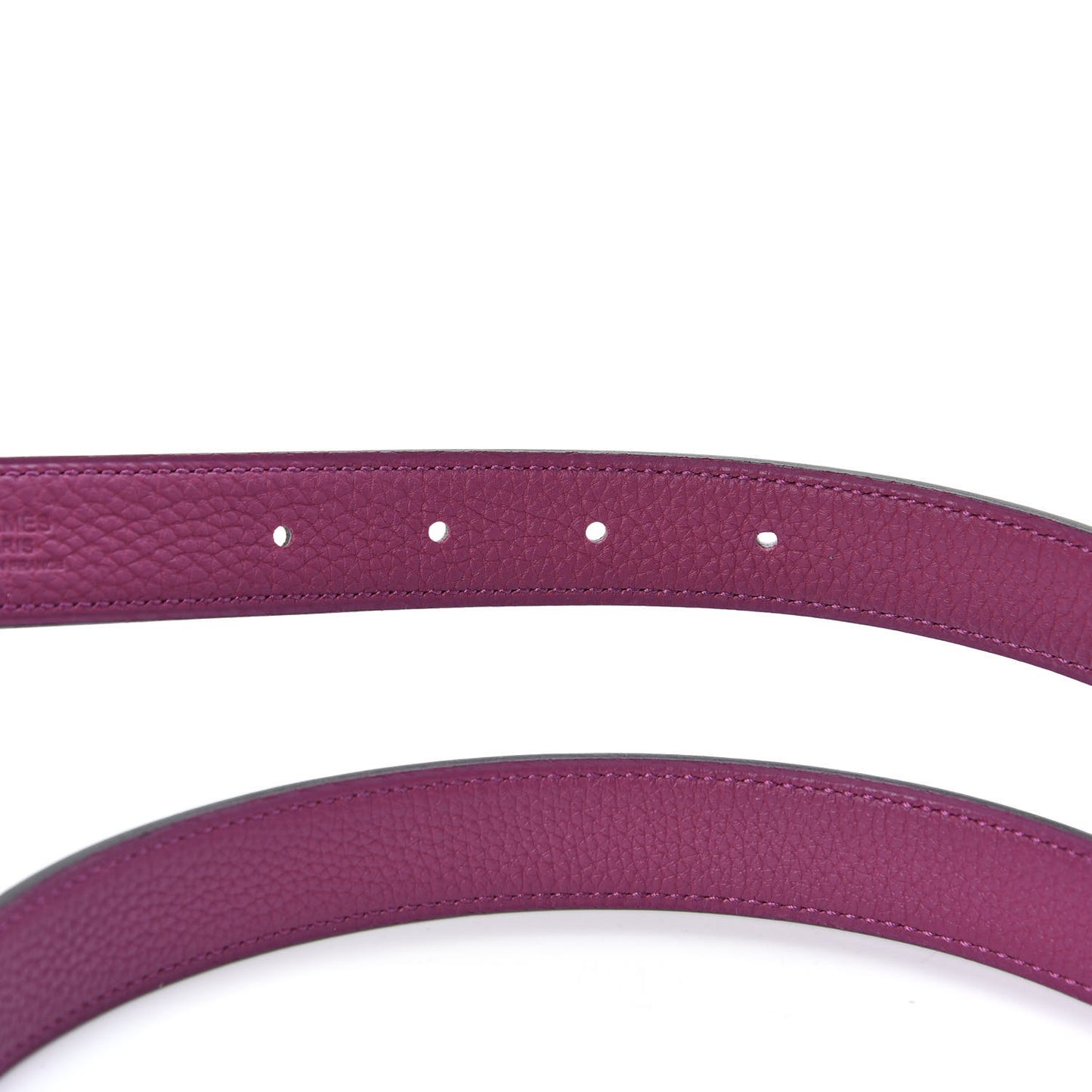 Box Togo 24mm Belt Strap 85 Ebene Rose Pourpre