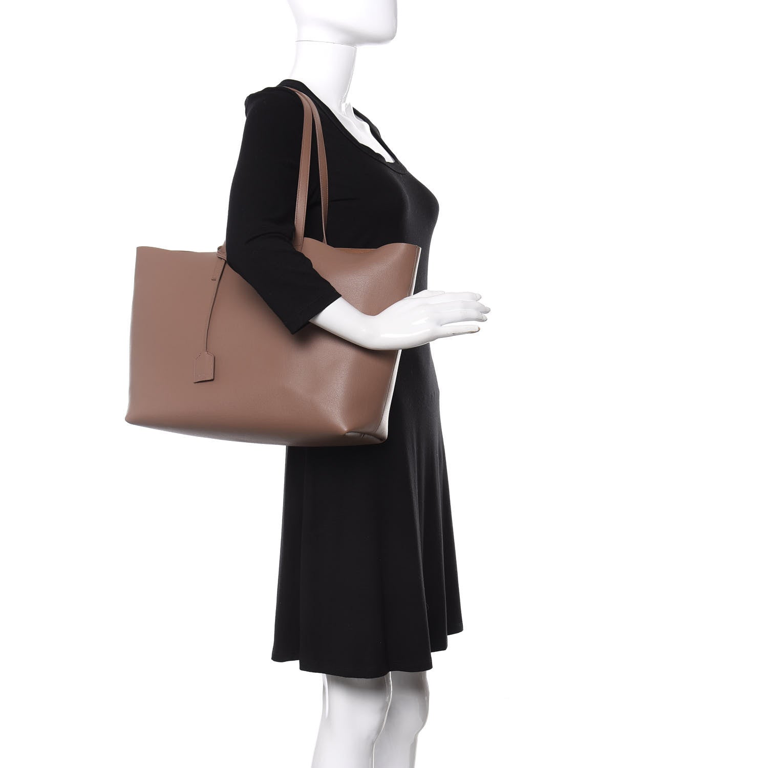 Saint Laurent Calfskin Large Shopping Tote Fard 2 of 11