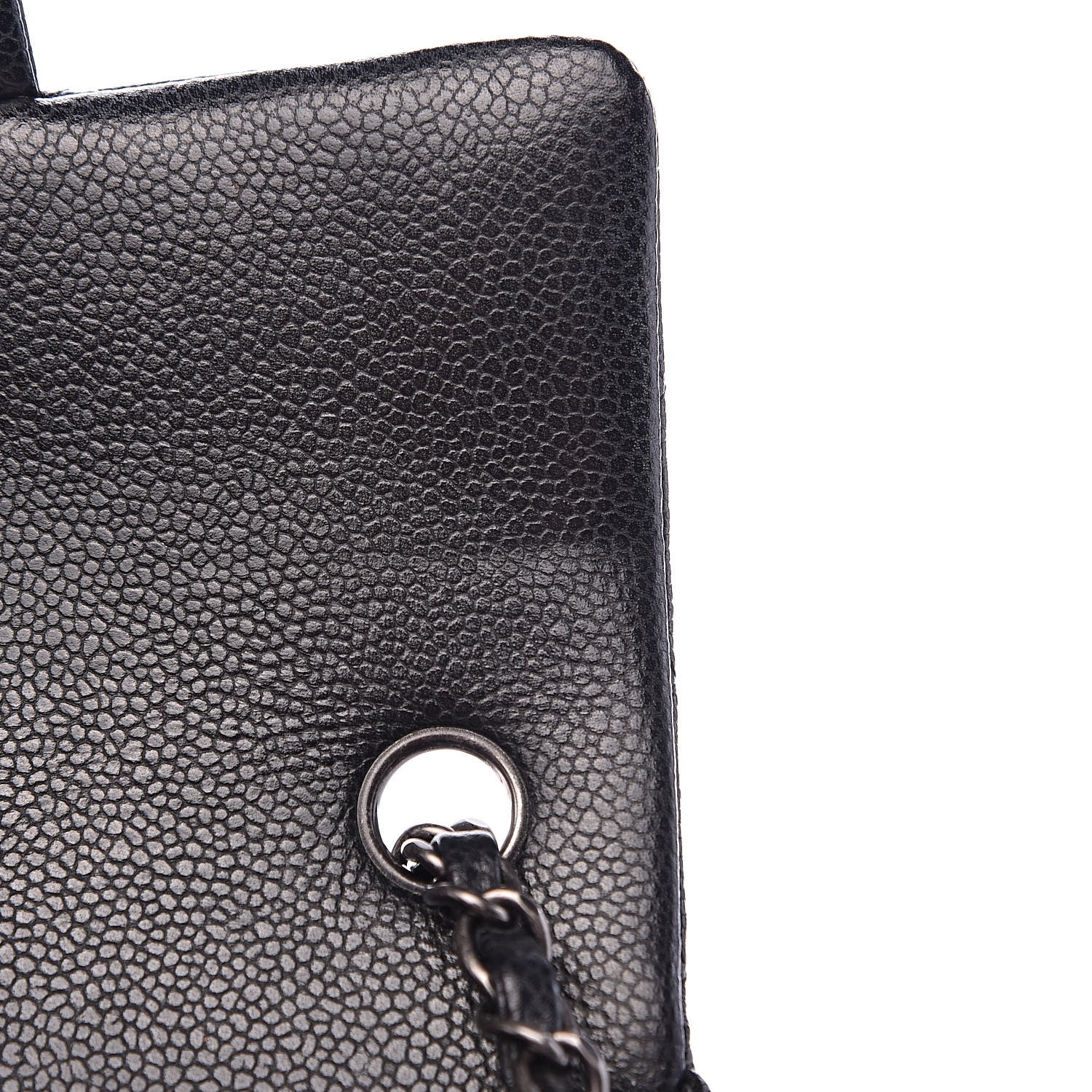 Chanel Caviar Quilted Mini Rectangular Flap Black 11 of 12