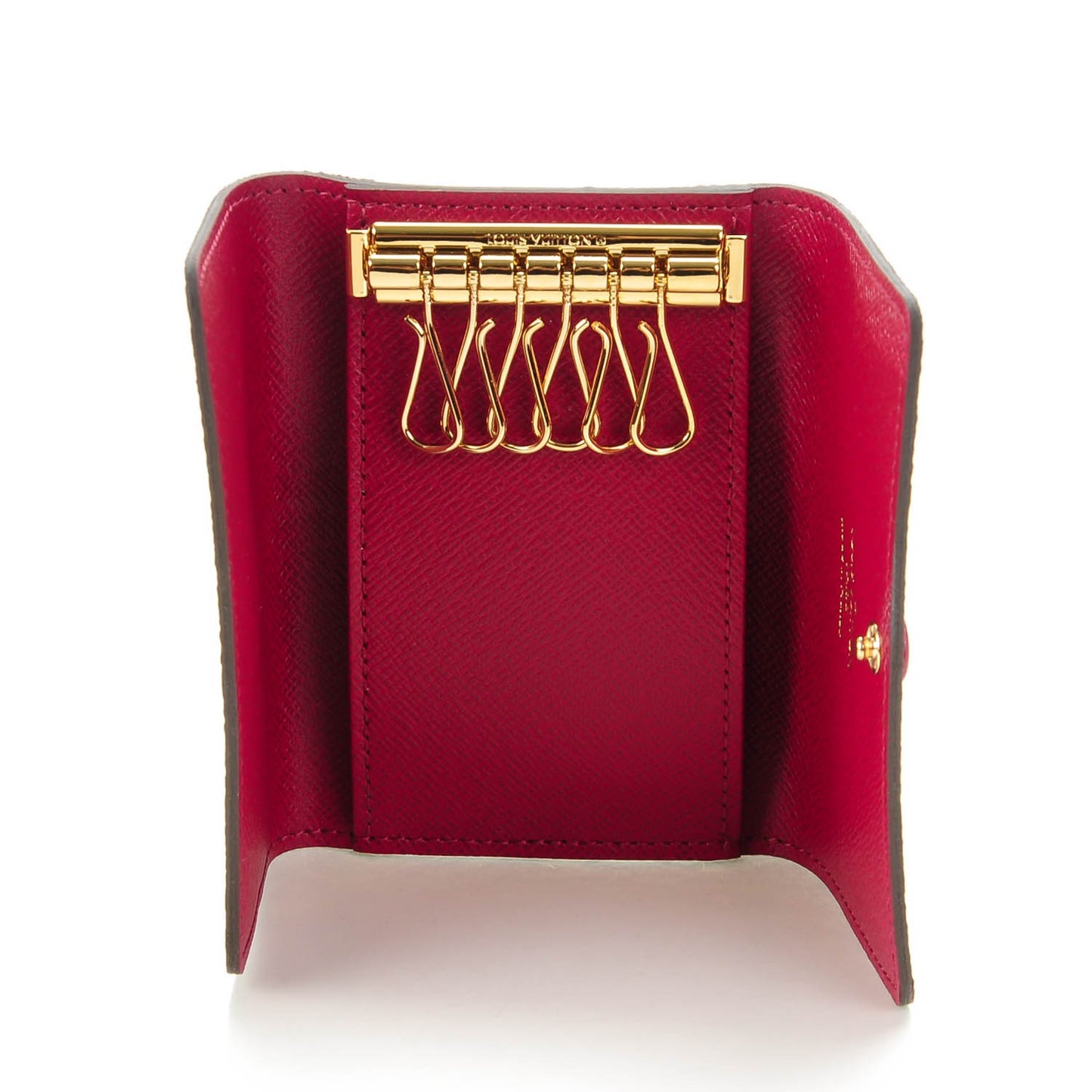 Monogram 6 Key Multicles Holder Fuchsia