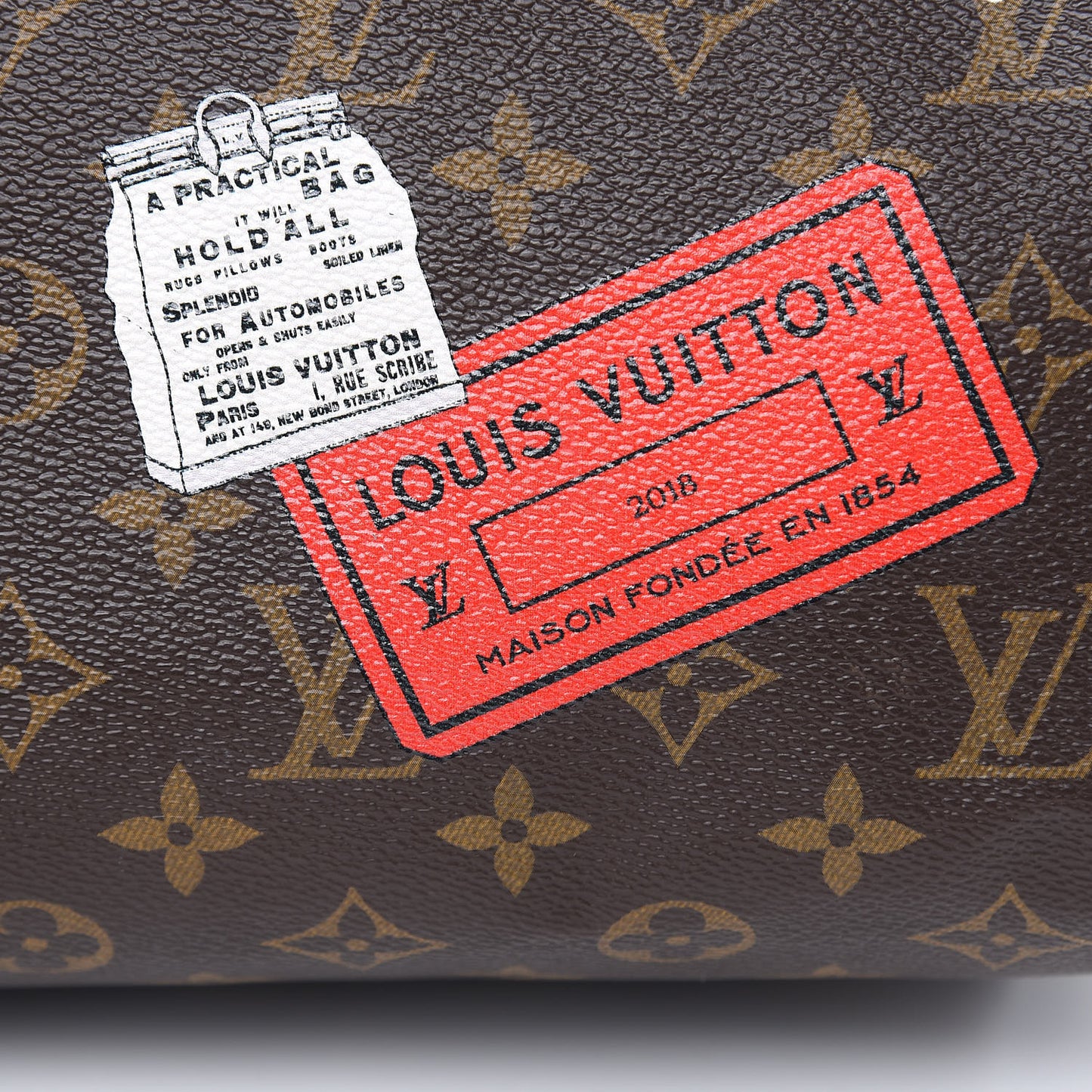 Monogram My World Tour Speedy Bandouliere 30 Black