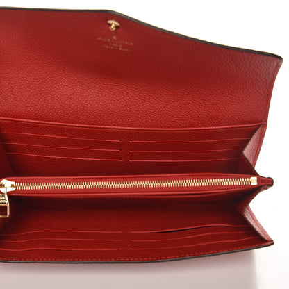 Louis Vuitton Empreinte Sarah Wallet NM Cherry 5 of 6