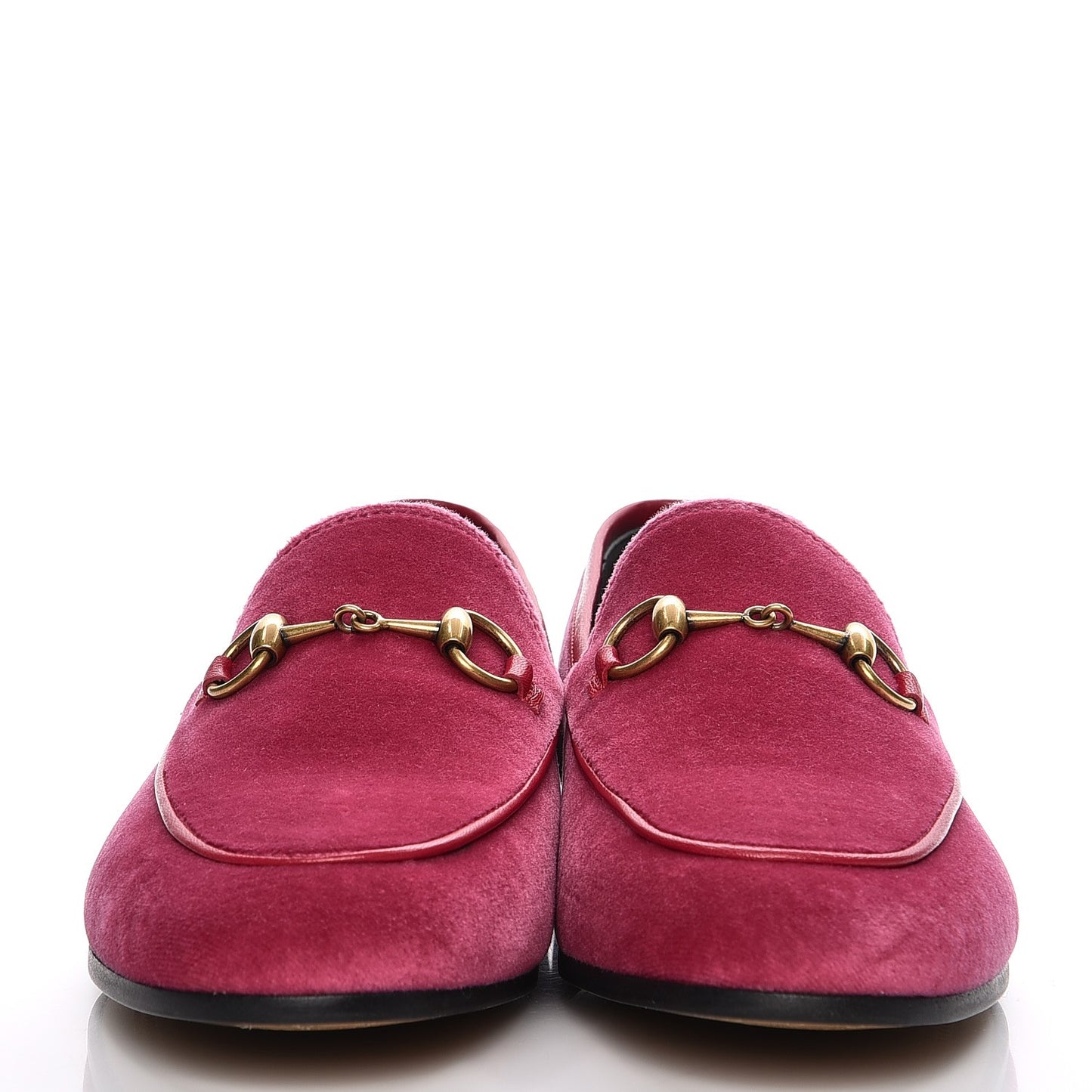 Velvet Horsebit Womens Jordaan Loafers 36.5 Light Raspberry Rose