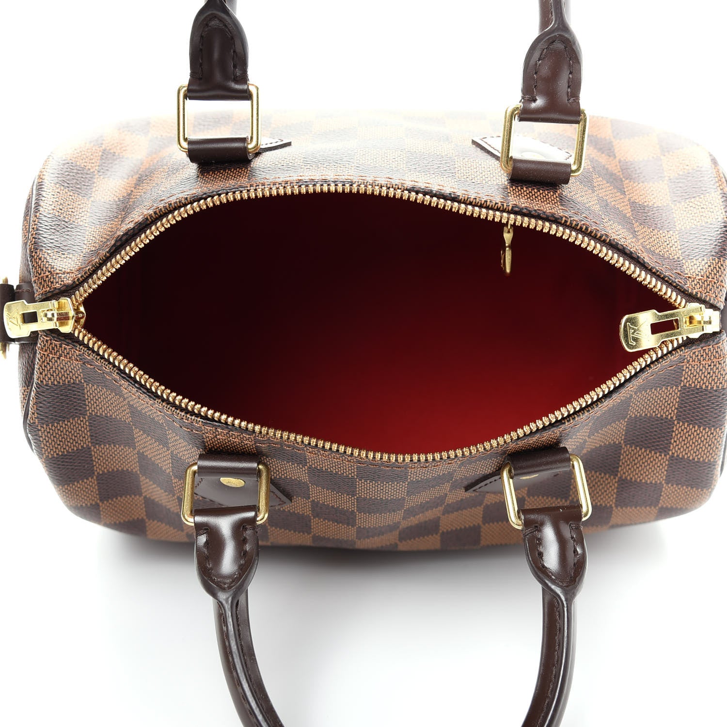 Louis Vuitton Damier Ebene Speedy Bandouliere 25 5 of 9