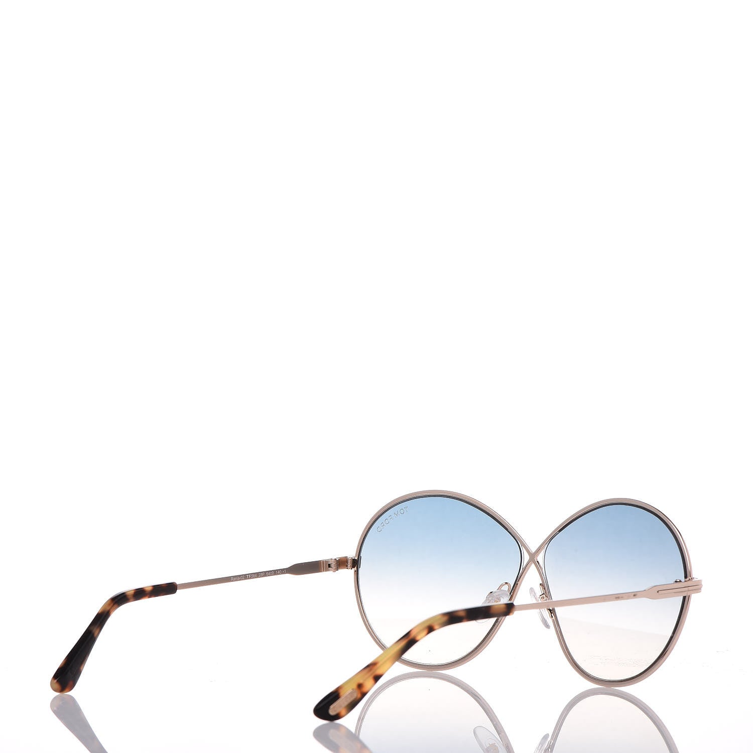 Tom Ford Rania-02 Oval Sunglasses TF564 Brown 4 of 6