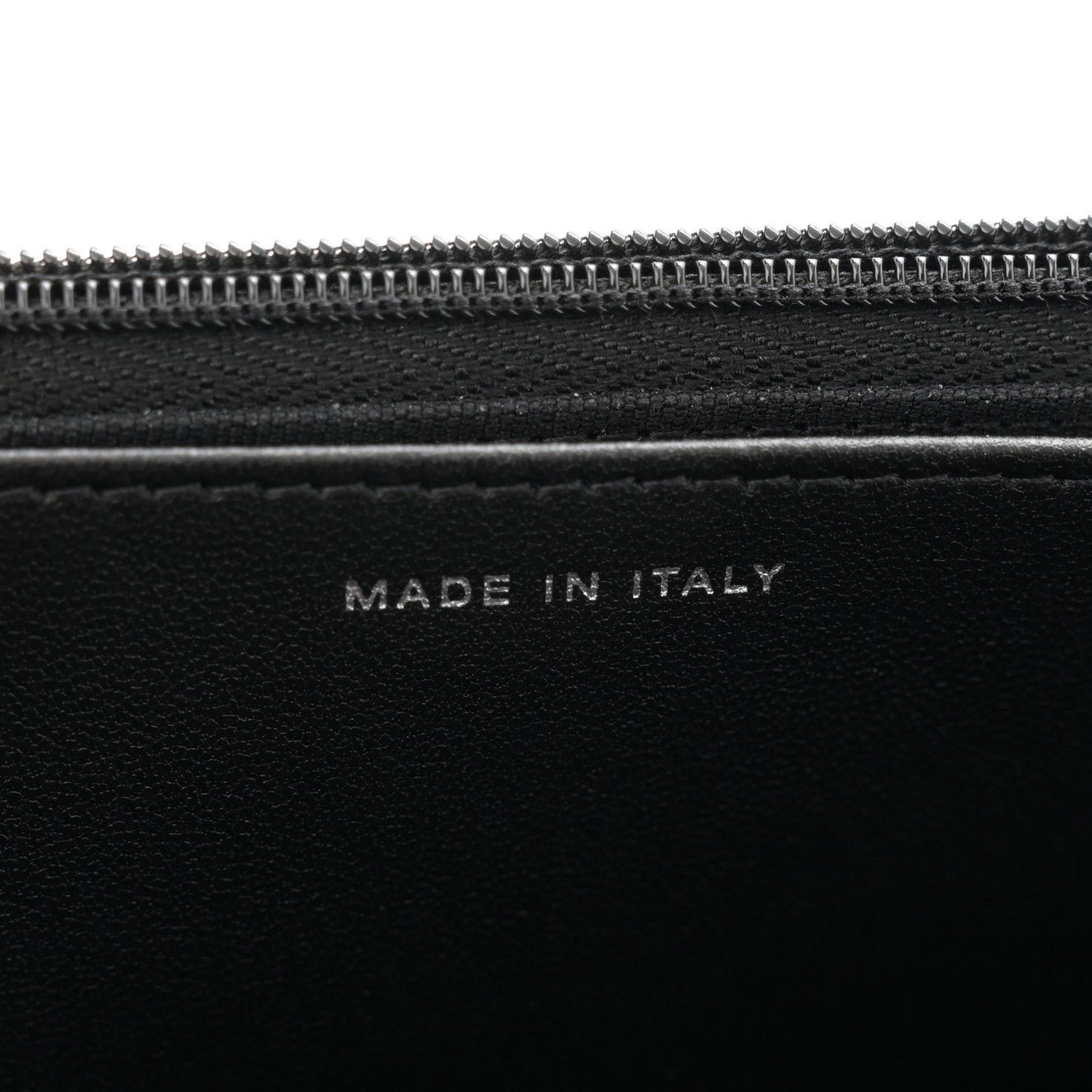 Chanel Lambskin Quilted Wallet On Chain WOC So Black 7 of 12