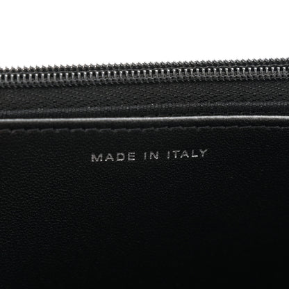 Chanel Lambskin Quilted Wallet On Chain WOC So Black 7 of 12