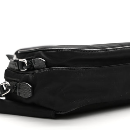 Prada Tessuto Nylon Saffiano Belt Bag Black 10 of 12