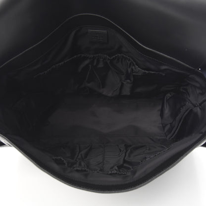 Gucci GG Supreme Monogram Web Messenger Diaper Bag Black Grey 5 of 11