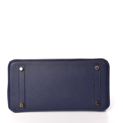 Hermes Epsom Birkin 30 Bleu Saphir 6 of 30