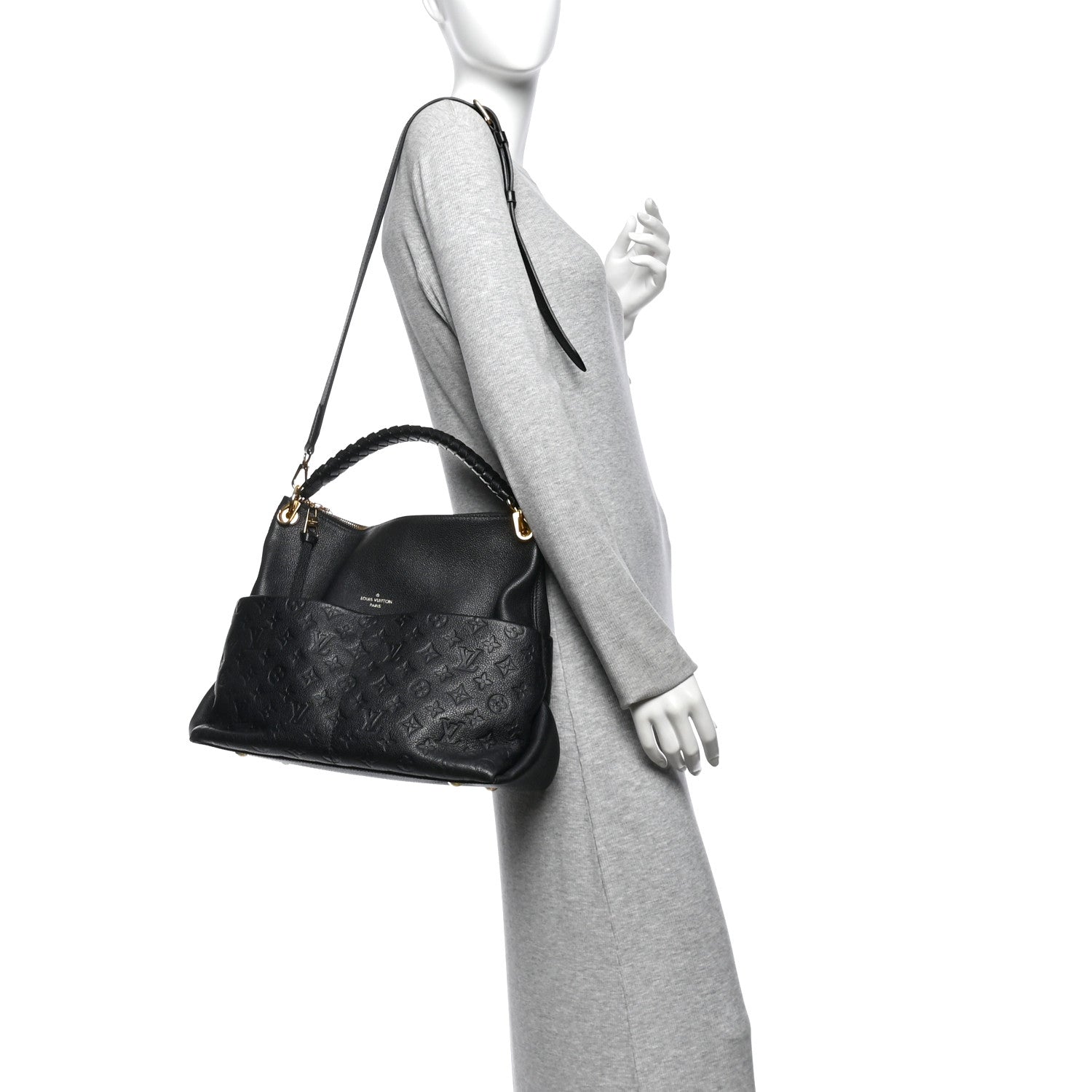 Louis Vuitton Empreinte Maida Hobo Black 2 of 10