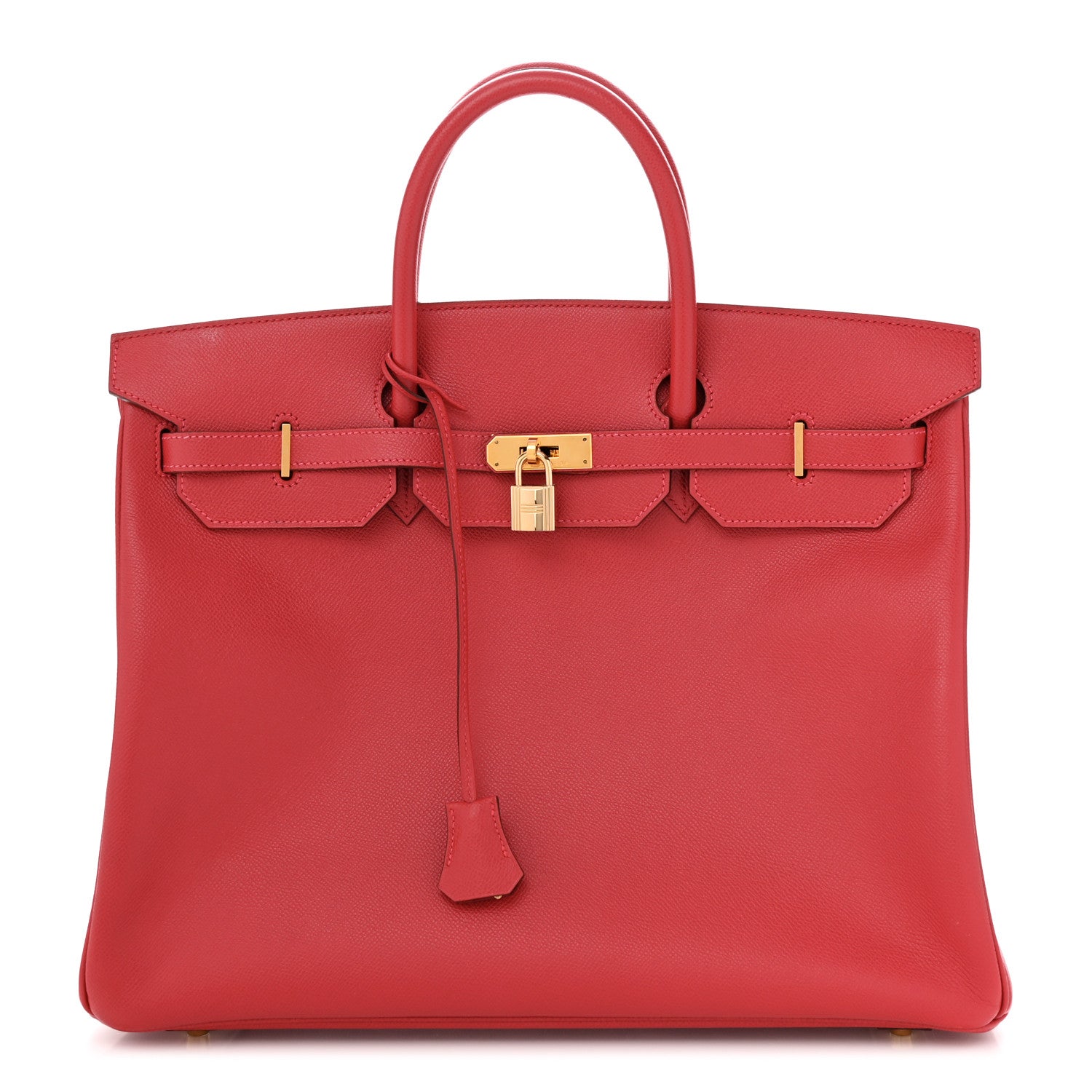 Hermes Epsom Birkin 40 Rouge Vif 1 of 15
