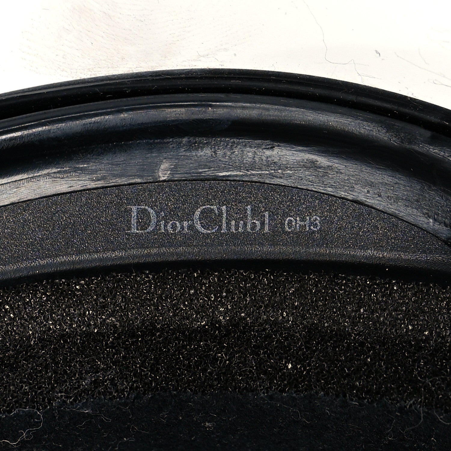 Christian Dior Mirrored DiorClub1 Sun Visor Black 7 of 8