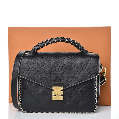 Louis Vuitton Empreinte Braided Pochette Metis Black 10 of 10