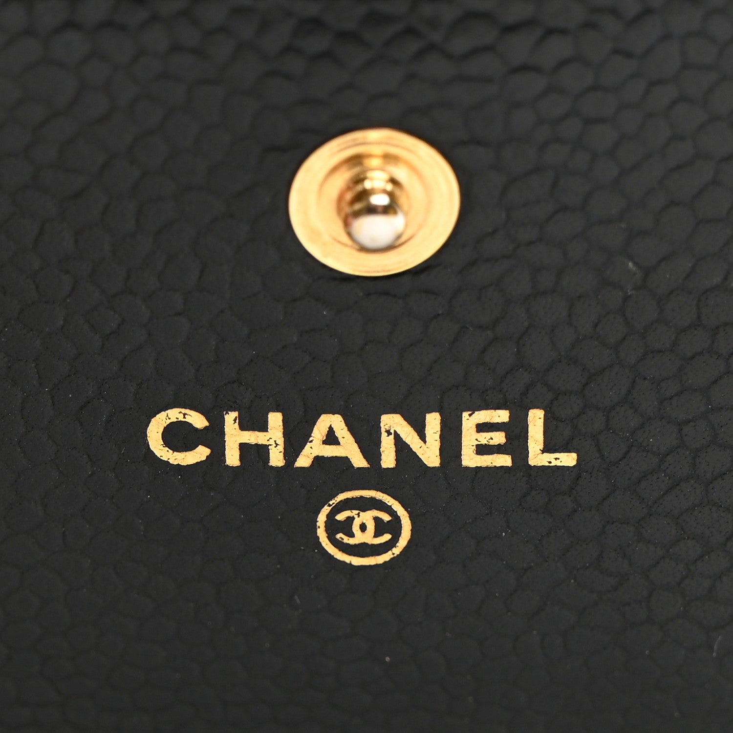 Chanel Caviar Quilted Long Flap Wallet Black 6 of 9