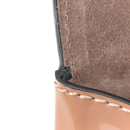 Valentino Garavani Vitello Demetra Satchel Beige 11 of 12