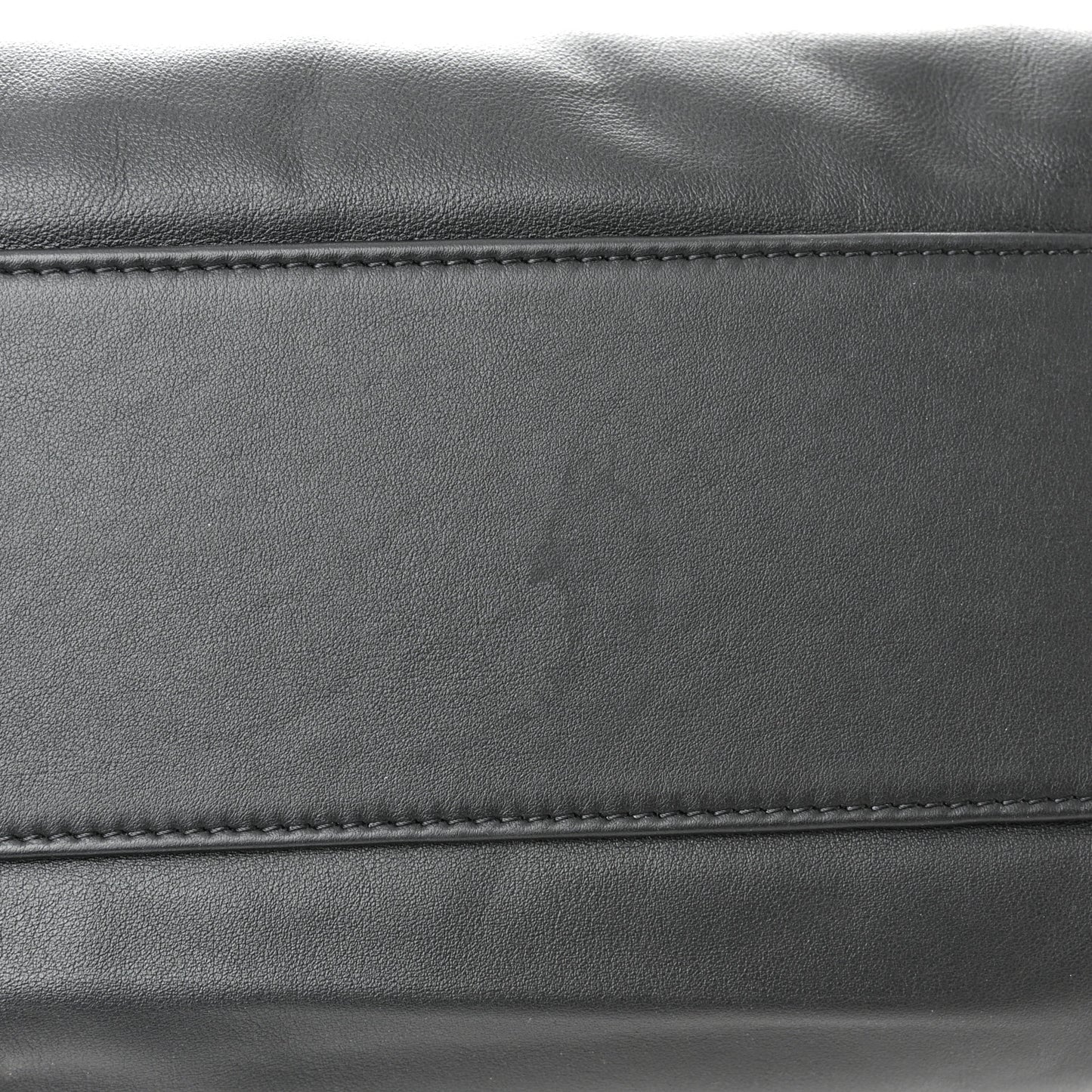 Calfskin Small Deauville Tote Black