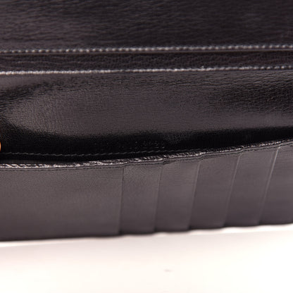 Gucci Calfskin G Long Wallet Black 7 of 7