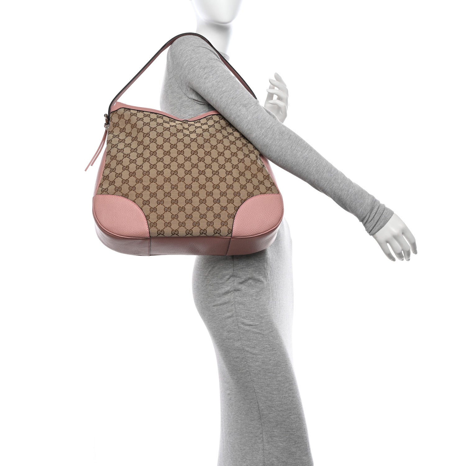 Gucci Soft GG Monogram Large Margaux Hobo Beige Soft Pink 3 of 12