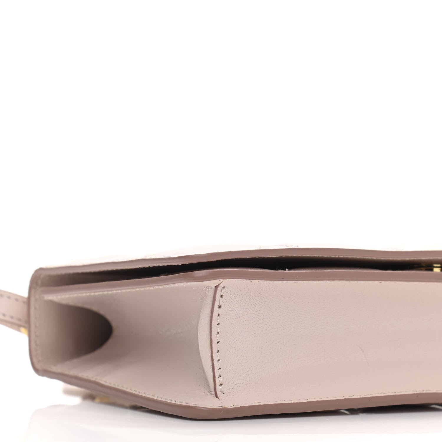 Givenchy Goatskin Quilted GV3 Strap Wallet Pale Pink 8 of 10