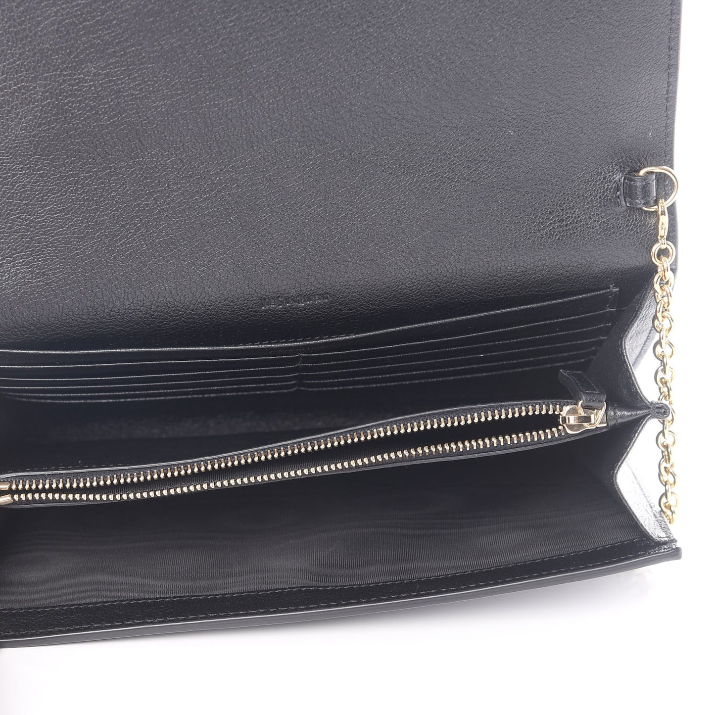 Calfskin Monogram Belle de Jour Chain Clutch Black