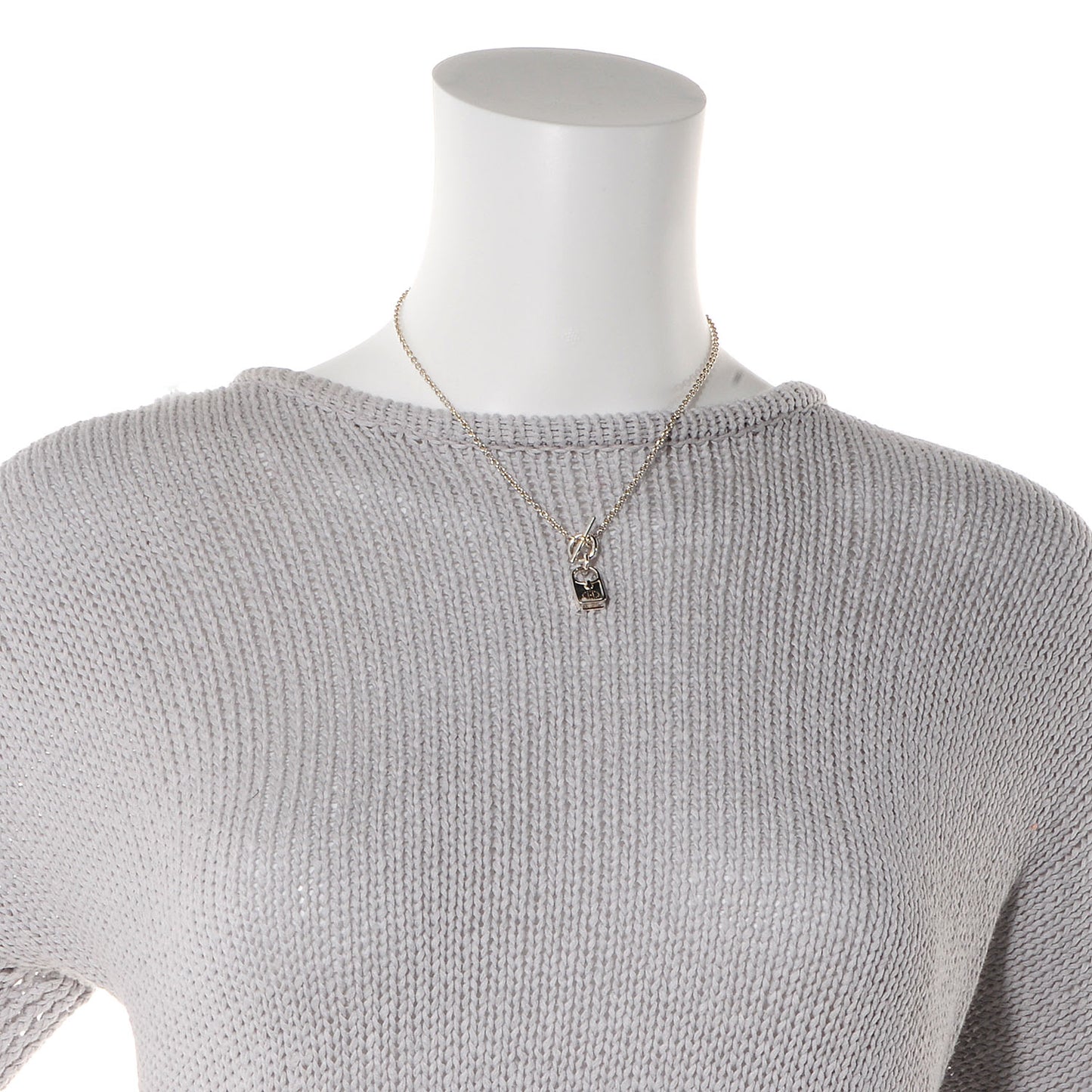 Sterling Silver Evelyne Shoulder Bag Necklace