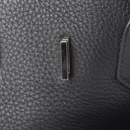 Hermes Taurillon Clemence Birkin 35 Black 23 of 37
