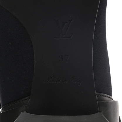 Louis Vuitton Neoprene Deep Sea Ankle Boot 37 Black 6 of 8