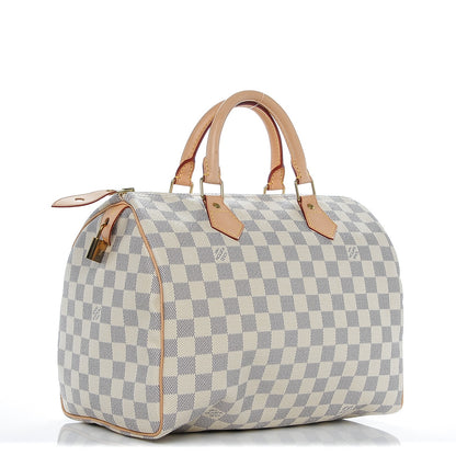Louis Vuitton Damier Azur Speedy 30 3 of 6