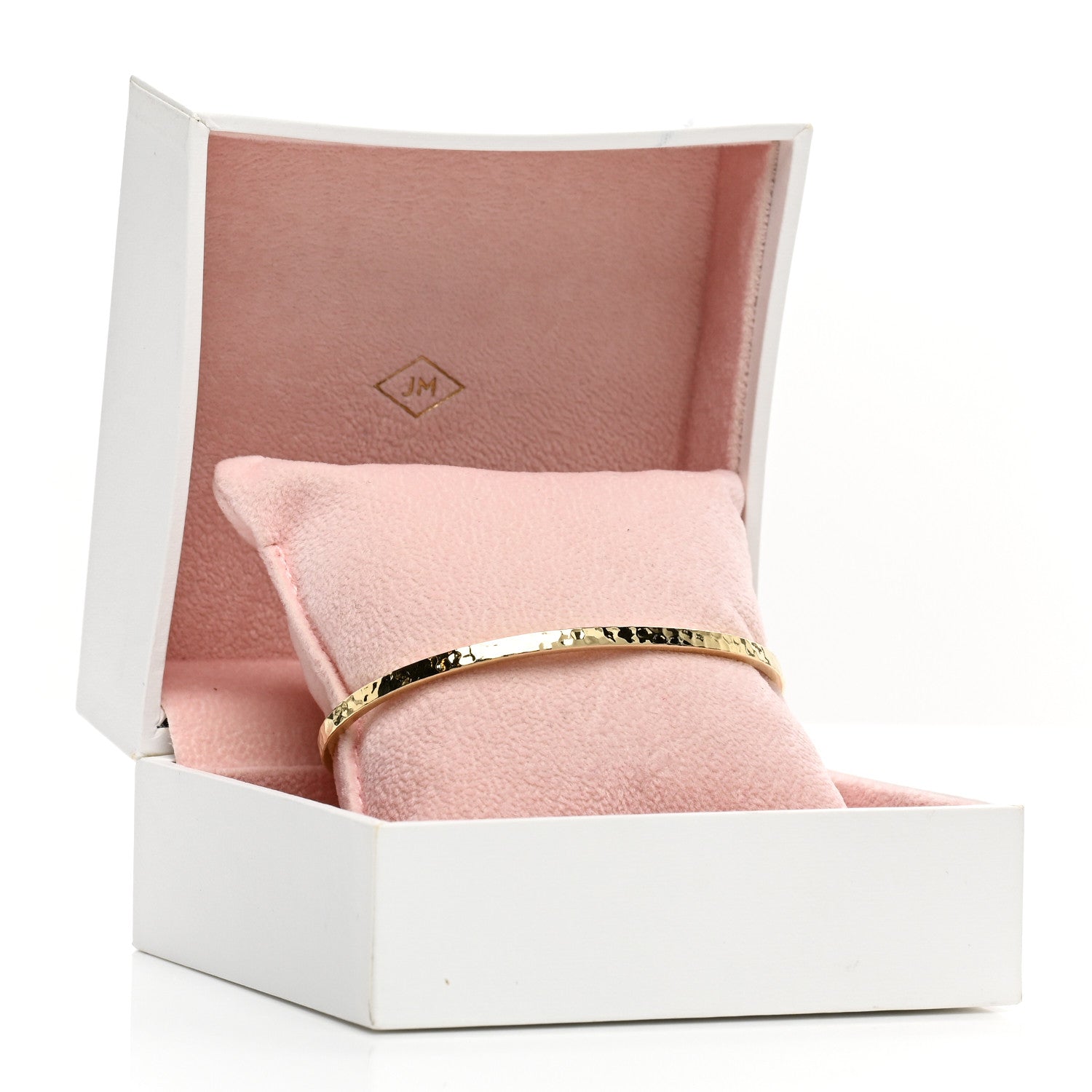 Jennifer Meyer 18K Yellow Gold Ellen Hammered Cuff Bracelet 3 of 3