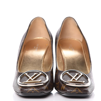 Louis Vuitton Monogram Madeleine Pumps 38.5 2 of 11