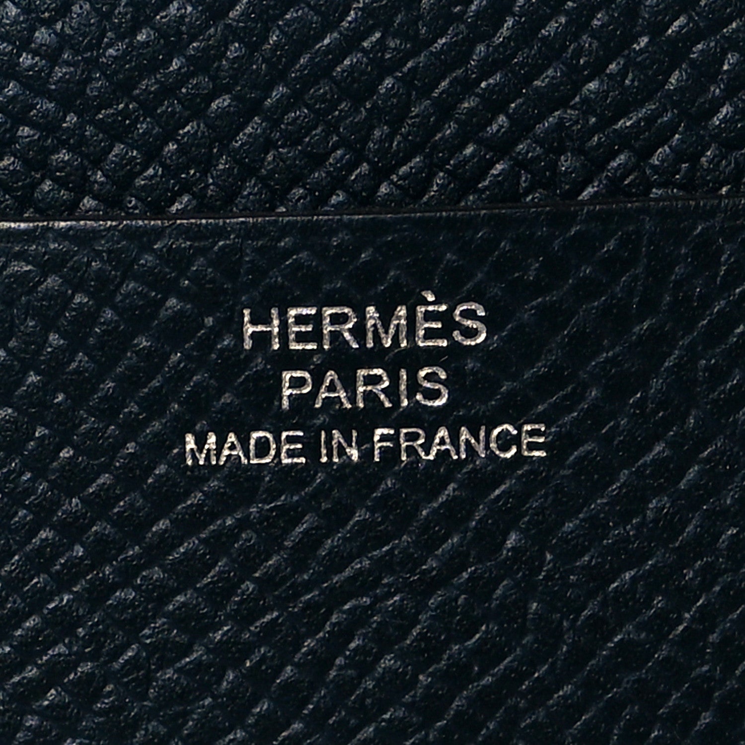 Hermes Epsom Colorblock City 8CC Card Holder Black 6 of 7
