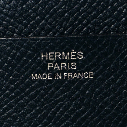 Hermes Epsom Colorblock City 8CC Card Holder Black 6 of 7