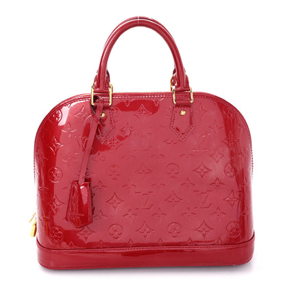Louis Vuitton Vernis Alma PM Cherry 1 of 10