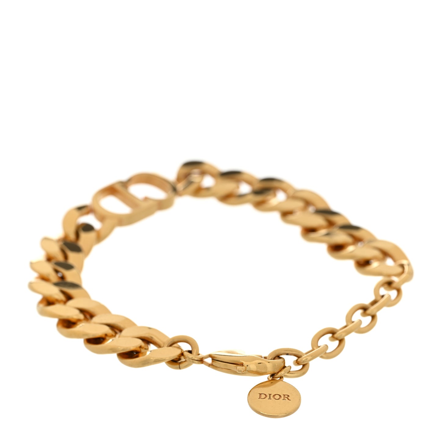 Metal Danseuse Etoile Chain Bracelet Gold