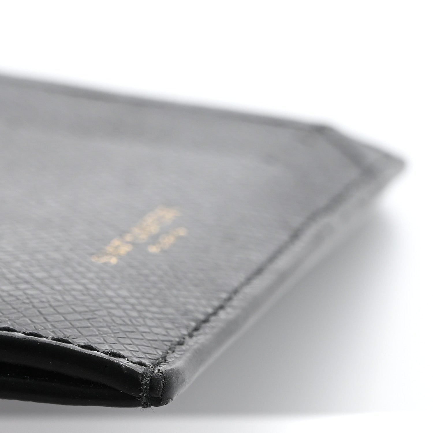Saint Laurent Calfskin 5 Fragments Zip Pouch Card Holder Black 11 of 13