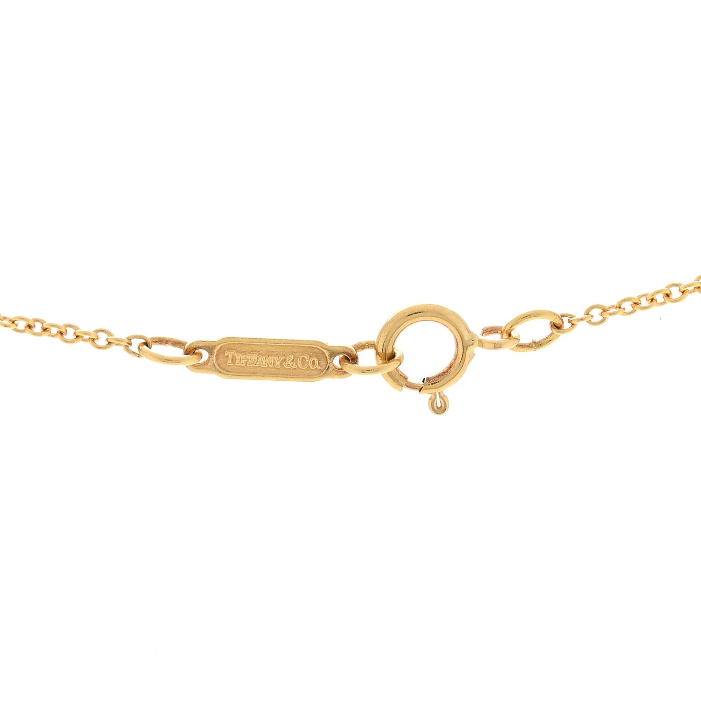 18K Yellow Gold Diamond Flower Pendant Necklace