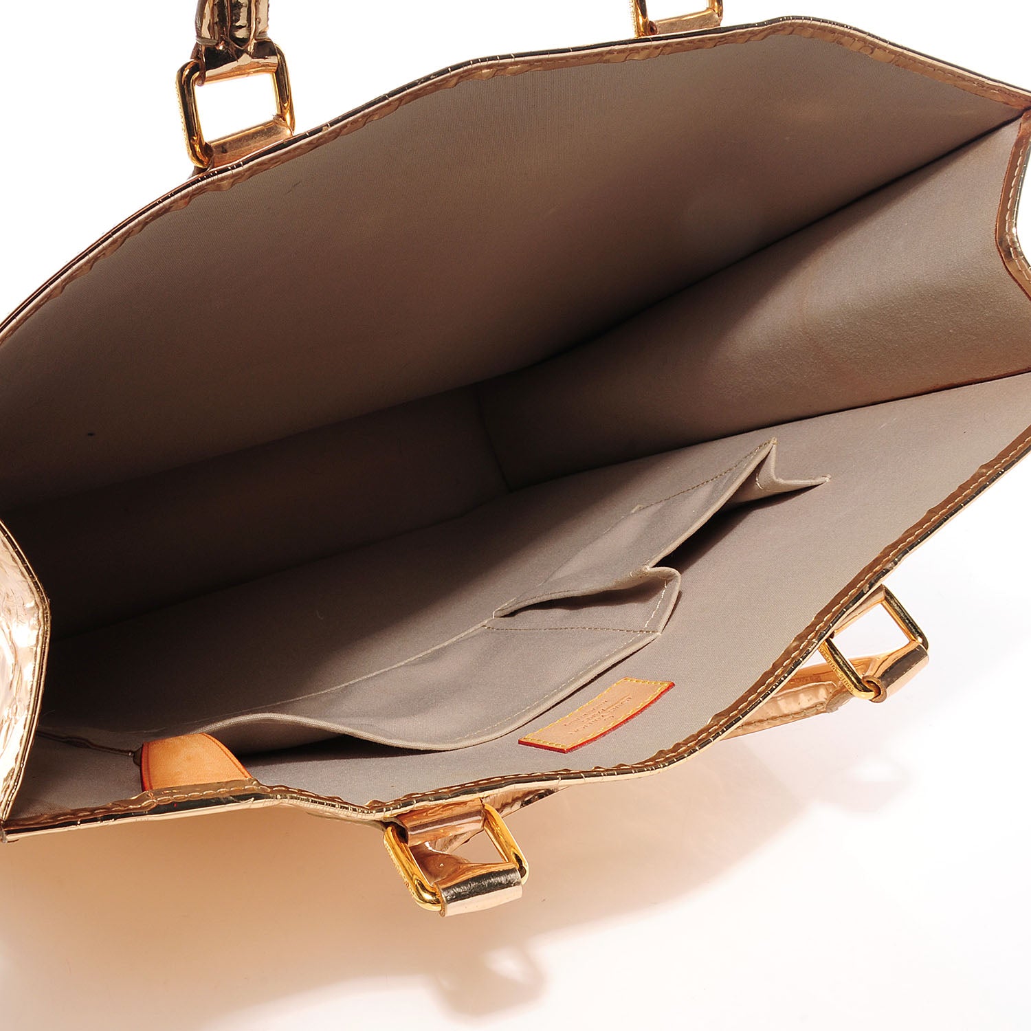 Louis Vuitton Monogram Miroir Sac Plat Gold 5 of 7