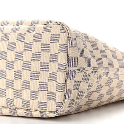 Louis Vuitton Damier Azur Neo Neverfull MM Rose Ballerine 10 of 13