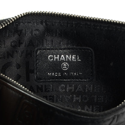 Chanel Lambskin Precious Symbols Pochette Black 6 of 7