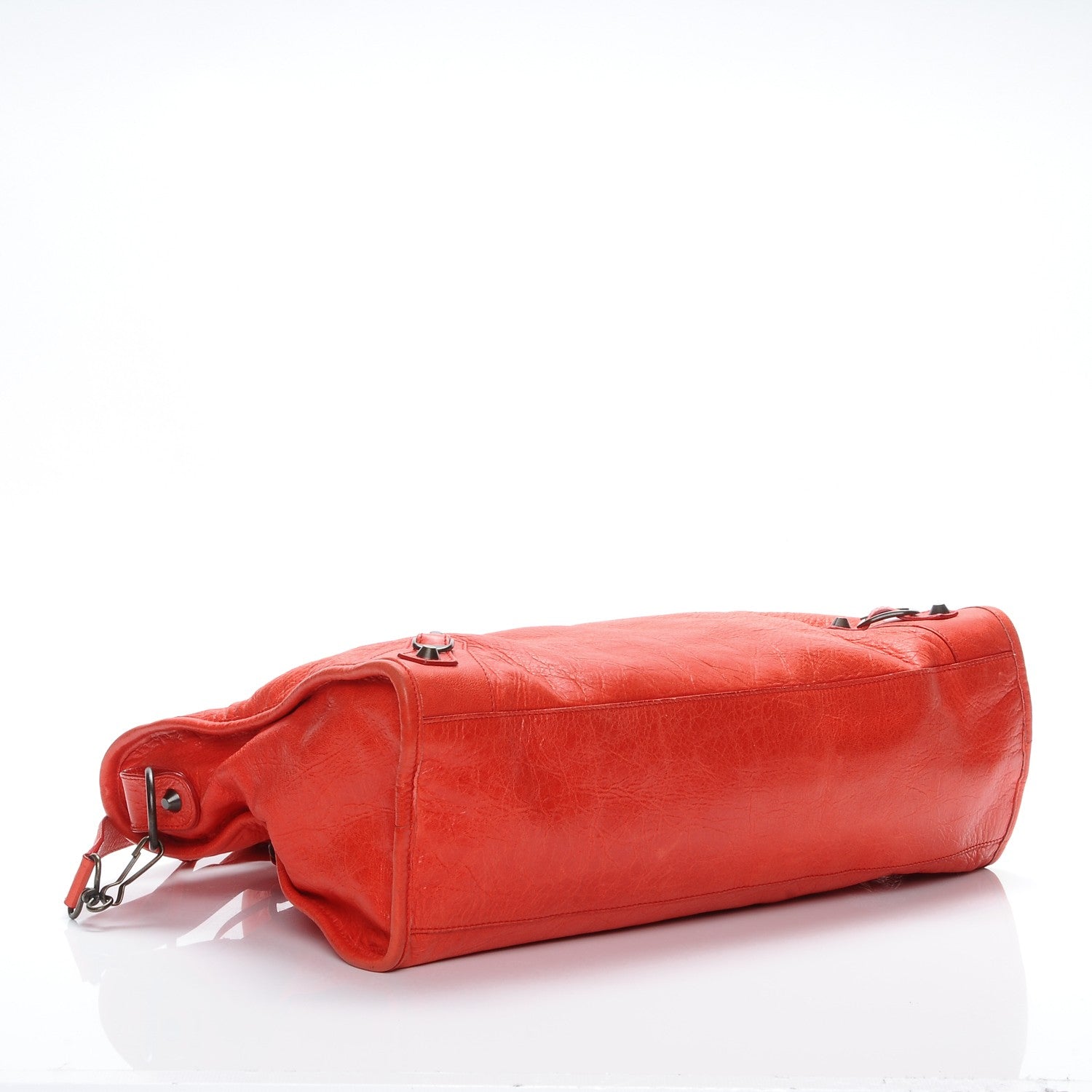 Balenciaga Agneau Classic Hardware City Vermillion 4 of 12